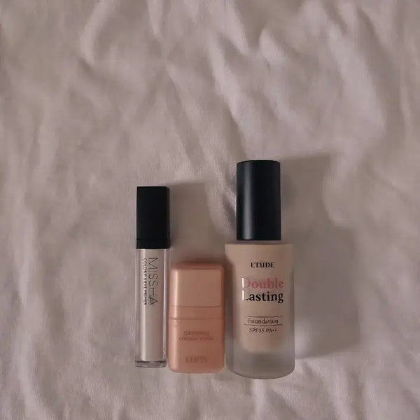 [BUNJANG] Etude House Double Lasting Foundation, Luna Conceal Butter, Missha Eye Primer Bundle / 화장품 일괄판매