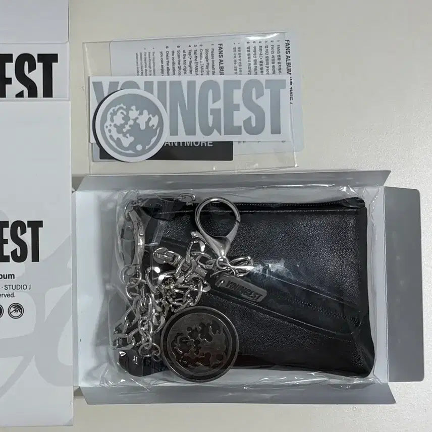 [BUNJANG] Day6 Young K Youngest Solo Wallet & Keyring Bundle Set (Sealed) / 포카 제외 미개봉) 데이식스 영케이 솔로 영기스트 월렛&키링 지갑 앨범 엠디반 day6 youngk youngest wallet