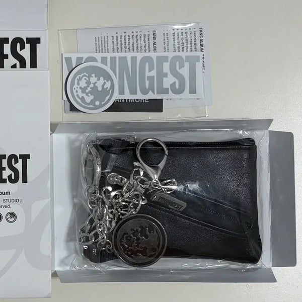 [BUNJANG] Day6 Young K Youngest Solo Wallet & Keyring Bundle Set (Sealed) / 포카 제외 미개봉) 데이식스 영케이 솔로 영기스트 월렛&키링 지갑 앨범 엠디반 day6 youngk youngest wallet