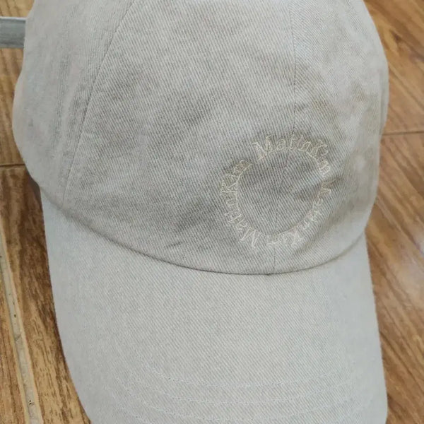 [BUNJANG] Matinkim Macaron Logo Cotton Cap / (정품)마뗑킴 마카롱로고 여성 볼캡 F