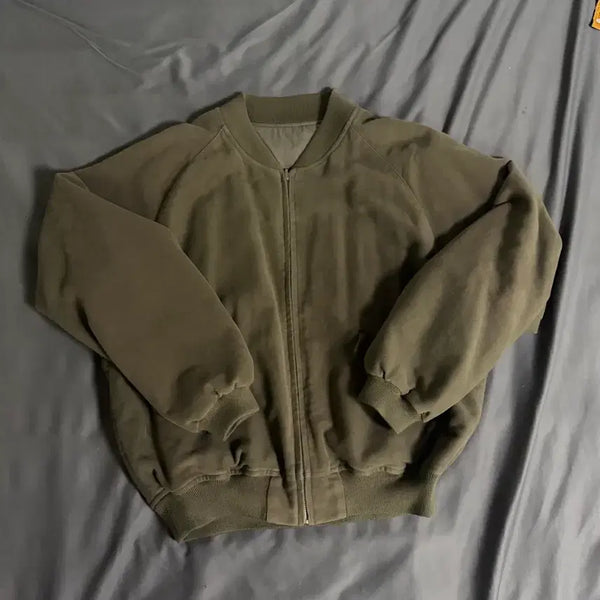 [BUNJANG] Brown Yak Moleskin Blouson Size 4 / 브라운야드 몰스킨 블루종 4