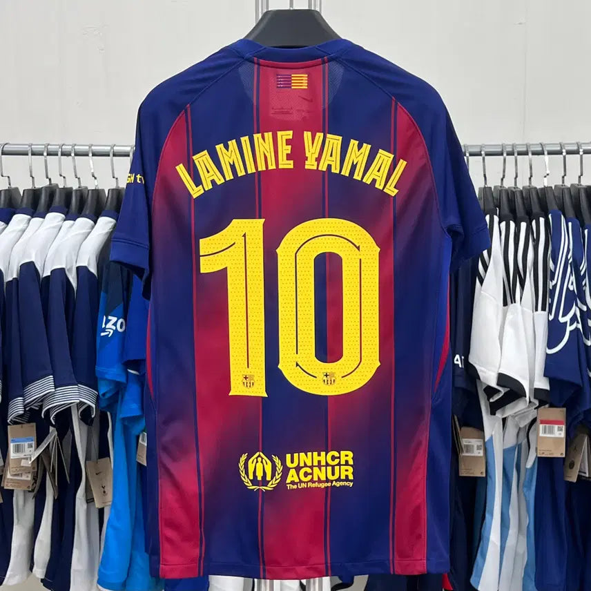 [BUNJANG] FC Barcelona 2025/26 Lamine Yamal #10 Jersey / 25/26 바르셀로나 NO.10 라민 야말 유니폼