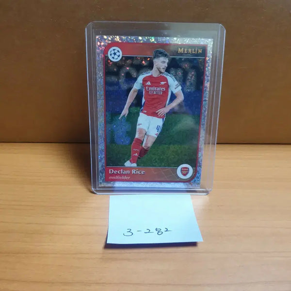[BUNJANG] Topps Chrome Merlin Declan Rice Football Card Mini Diamond Parallel / 탑스 크롬  멀린 데클란 라이스 축구카드