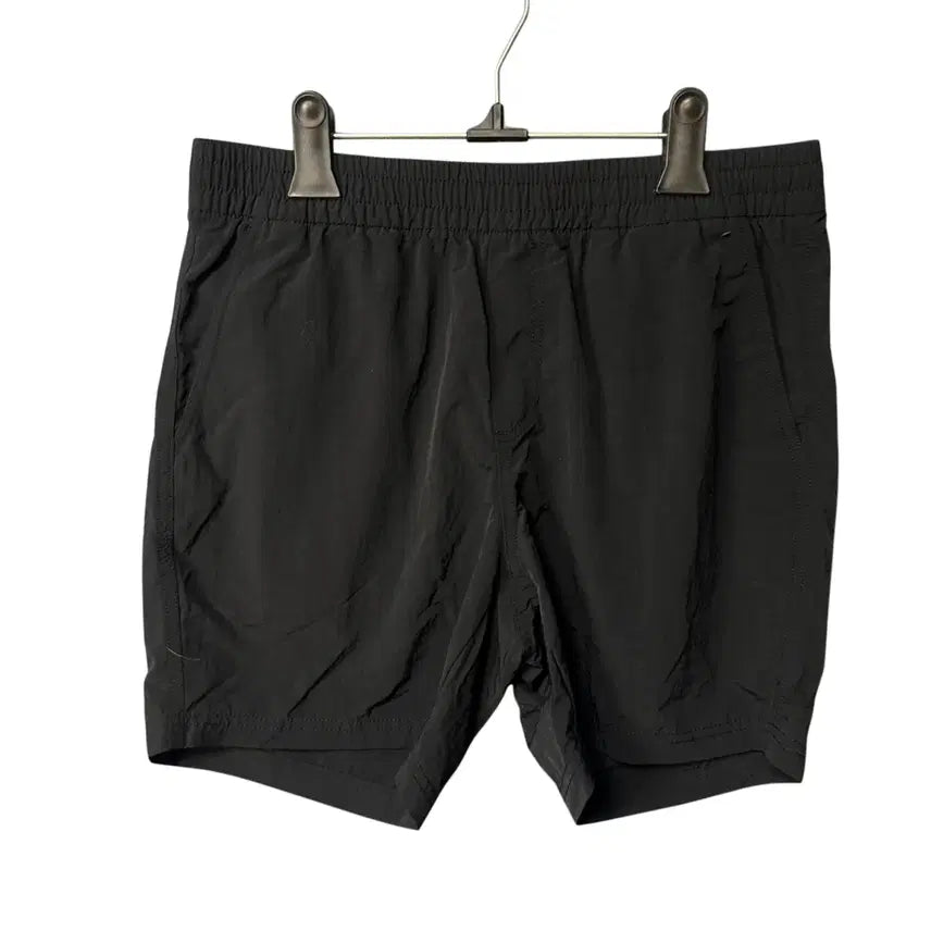 [BUNJANG] Musinsa Standard Black Nylon Banding Shorts / 30 무신사스탠다드 블랙 나일론 밴딩 반바지