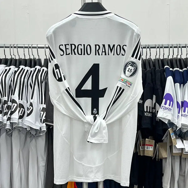 [BUNJANG] Real Madrid 24/25 Home No.4 Ramos Jersey / 24/25 레알 마드리드 홈 NO.4 라모스 유니폼