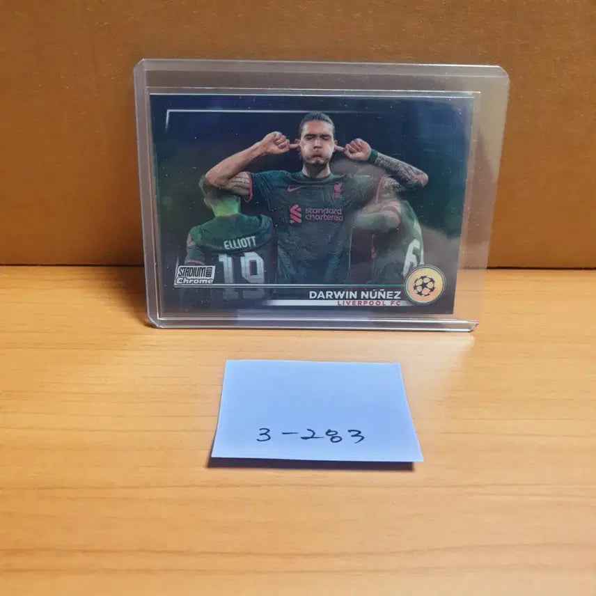 [BUNJANG] Topps Stadium Club Chrome Darwin Núñez Soccer Card / 탑스 스타디움 클럽 크롬 다윈  누네즈 축구카드