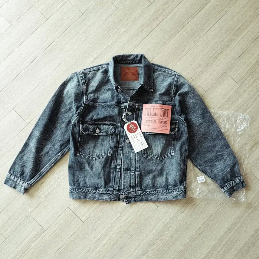 [BUNJANG] Fullcount 2nd Type Dartford Denim Jacket 13.7oz Black / 40 L 새제품) 풀카운트 2세대 타입 2 다트포드 데님 자켓 13.7온즈