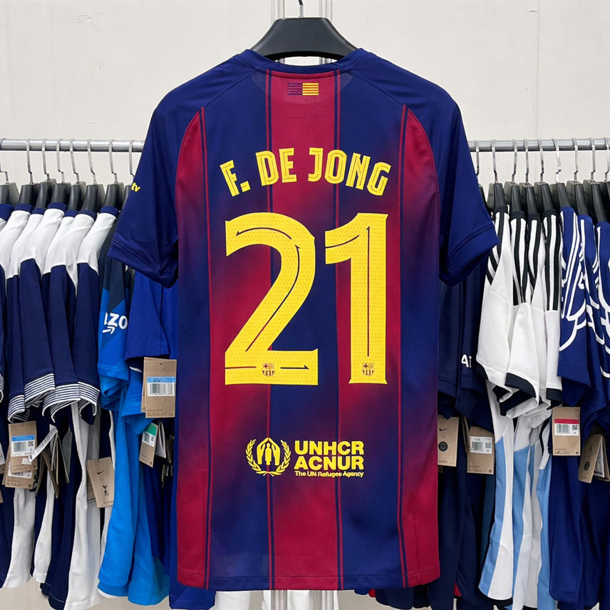 [BUNJANG] FC Barcelona 25/26 Frenkie de Jong Player Edition Jersey / 25/26 바르셀로나 NO.21 프렌키 더 용 유니폼