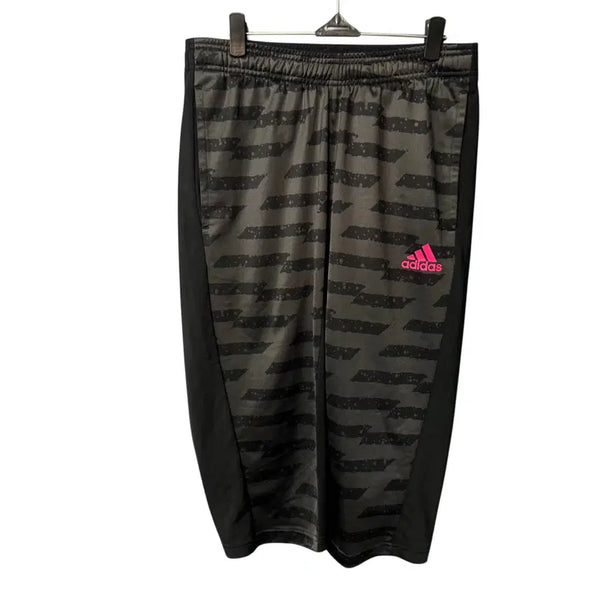 [BUNJANG] Adidas Black Stripe 7-Sleeve Training Pants / 100 아디다스 블랙 스트라이프 7부 트레이닝 팬츠