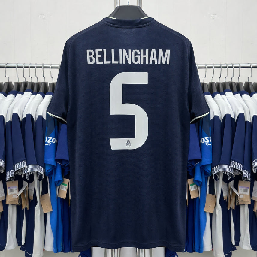 [BUNJANG] Real Madrid 2025/26 Away Jude Bellingham #5 Jersey / 25/26 레알마드리드 어웨이 NO.5 주드 벨링엄 유니폼