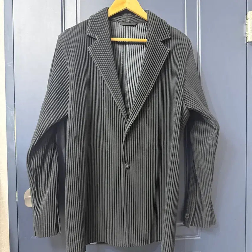 [BUNJANG] Homme Plissé Issey Miyake Basic Jacket Black / 옴므플리세 베이직 자켓