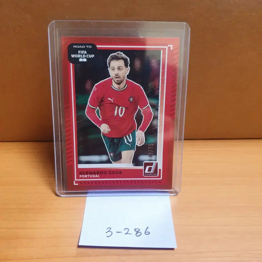 [BUNJANG] Panini Donruss Bernardo Silva Football Card / 파니니 돈러스 베르나르도 실바 축구카드