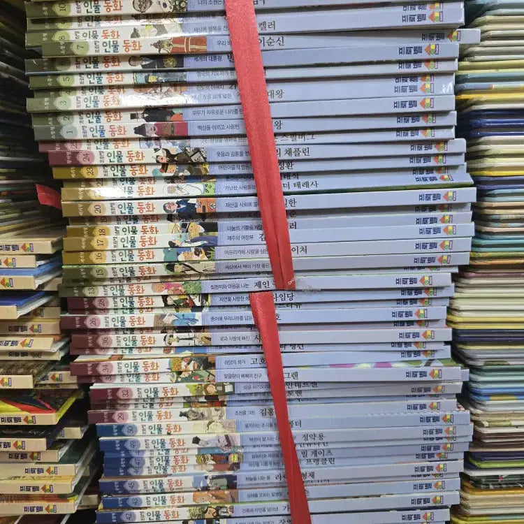 [BUNJANG] Froebel Character Fairytales 50-Book Set / 프뢰벨 인물동화 프뢰벨 50권 세트 어린이책 중고책