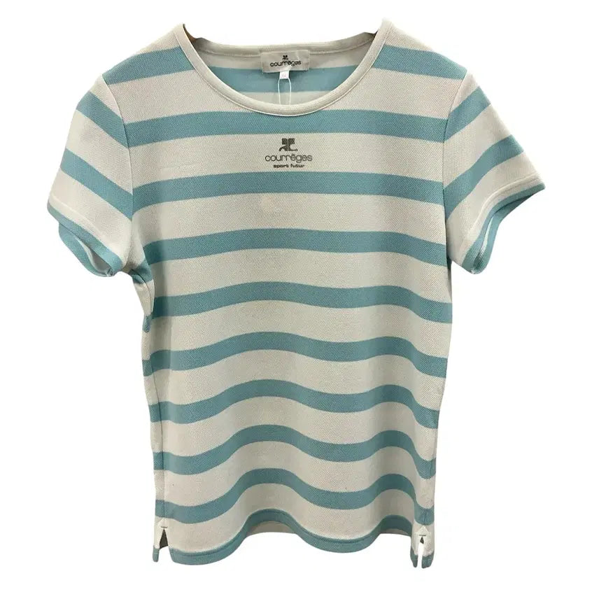[BUNJANG] Courreges Sport Future T-Shirt / 꾸레쥬 스포츠 퓨처 반팔티