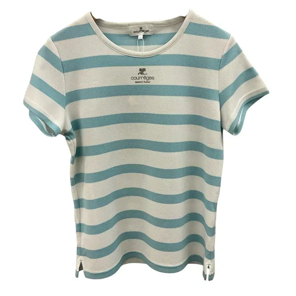 [BUNJANG] Courreges Sport Future T-Shirt / 꾸레쥬 스포츠 퓨처 반팔티