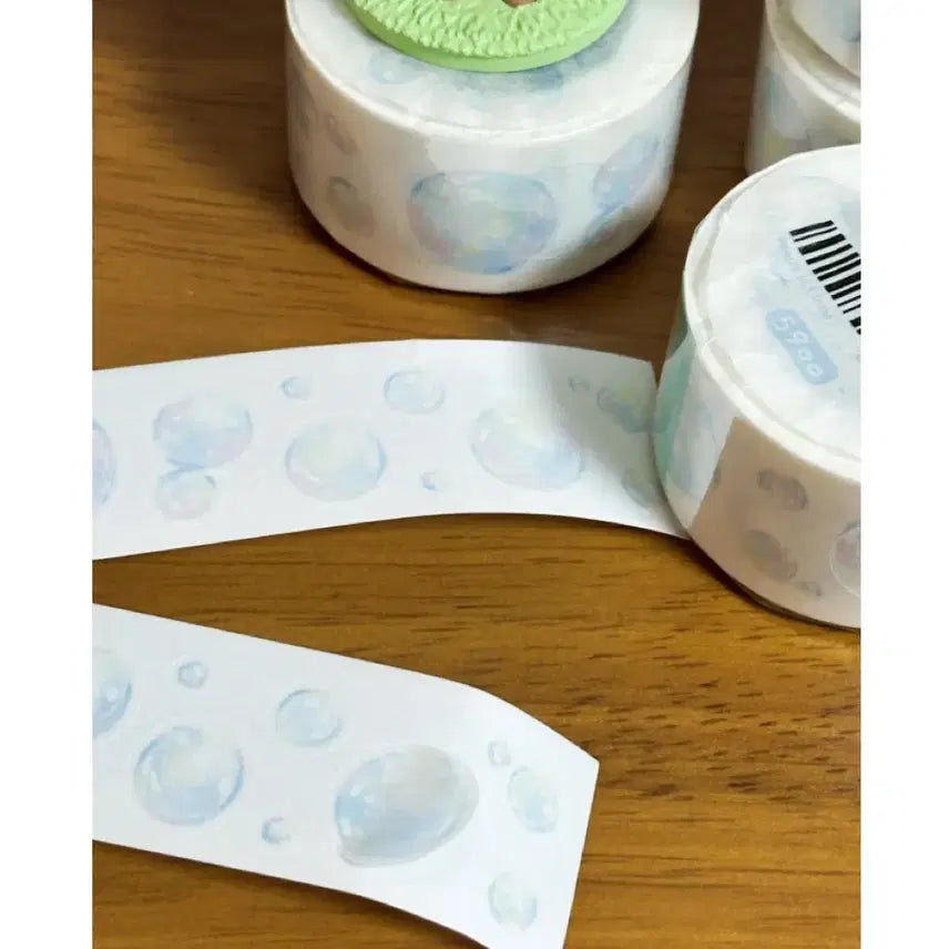 [BUNJANG] Hell Store Hand-drawn Bubble Kiss Cut Stickers (Sold Separately) / 지옥상점 손그림 버블 키스컷 소분