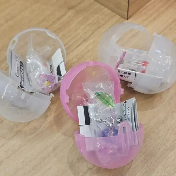 [BUNJANG] Pikmin Maji Meijirushi Gacha Sealed Winged Pink Pikmin & White Pikmin Set / 피크민 메지루시 가챠 미개봉