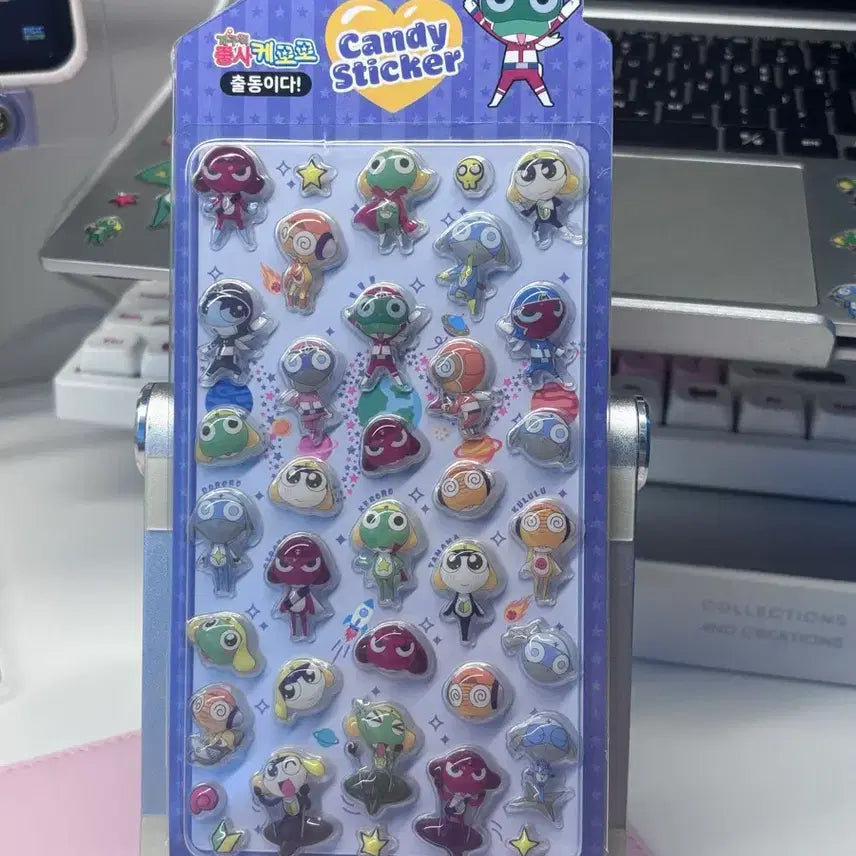 [BUNJANG] Keroro Bongbong Sticker (New) / (새상품) 케로로 봉봉 스티커