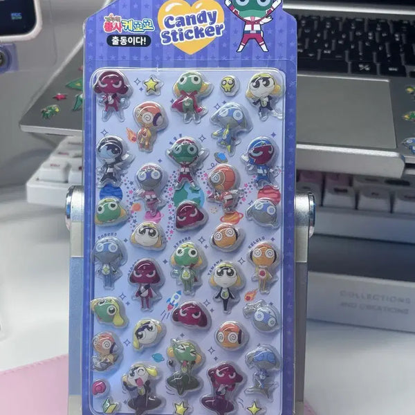 [BUNJANG] Keroro Bongbong Sticker (New) / (새상품) 케로로 봉봉 스티커