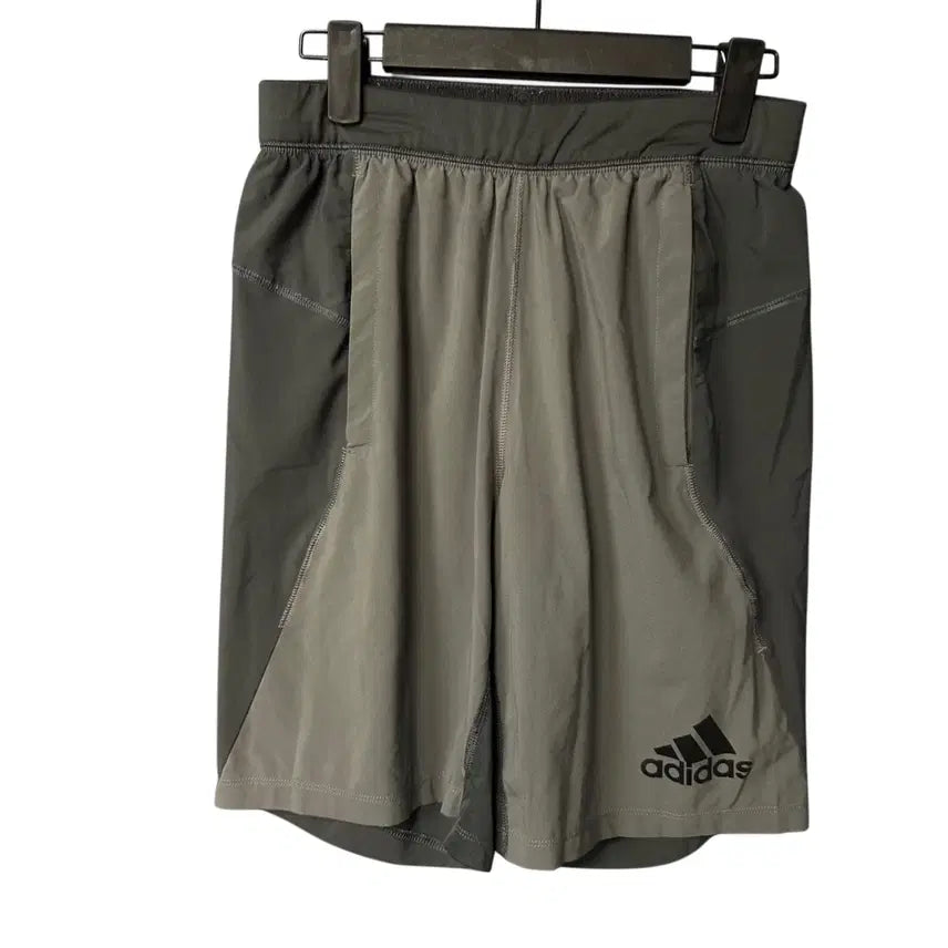 [BUNJANG] Adidas Logo Grey Training Shorts / M 아디다스 로고 그레이 트레이닝 반바지