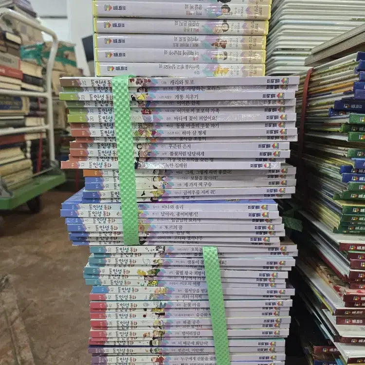 [BUNJANG] Froebel Personality Tales Set (50 Books, 12 CDs) / 프뢰벨 인성동화 프뢰벨 전50권,CD12장 세트 어린이책 중고책