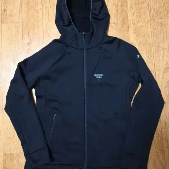 [BUNJANG] K2 Women's Fly Hike Light Fleece Hooded Zip-Up Jacket (Black, Size 95/55) / (새상품급) K2 여성 플라이 하이크 약기모 후드집업 스판덱스 블랙 자켓, 95(55사이즈)