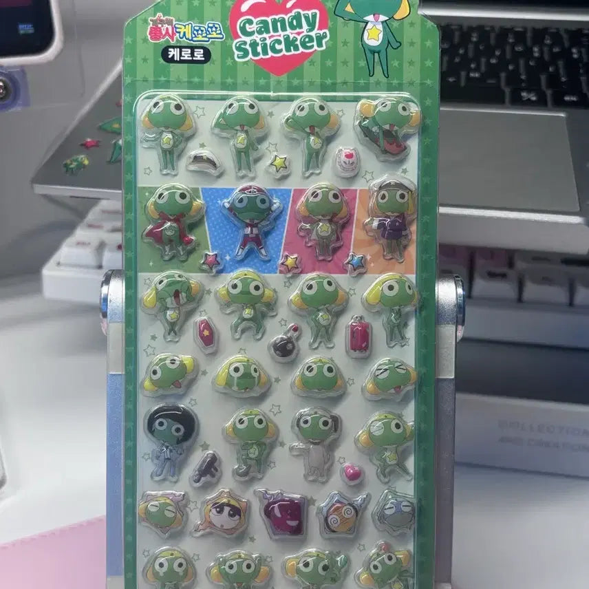 [BUNJANG] Keroro Bong Bong Sticker Set / (새상품) 케로로 봉봉 스티커