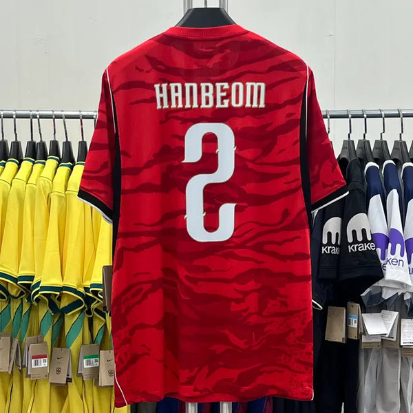 [BUNJANG] South Korea National Team 2024/2025 Home Football Jersey - Lee Han-beom #2 / 26/28 대한민국 홈 No 2 이한범 유니폼