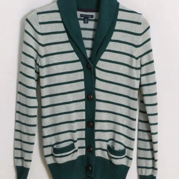 [BUNJANG] Tommy Hilfiger Shawl Collar Cardigan (55-66) / (매장판)타미힐피거  숄카라 가디건 55~66