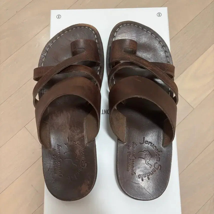 [BUNJANG] Jerusalem Sandals The Good Shepherd Brown / 예루살렘 샌들 브라운