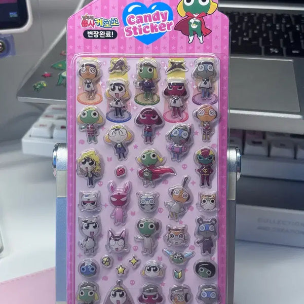 [BUNJANG] Keroro Bongbong Sticker (New, Unopened) / (새상품) 케로로 봉봉 스티커