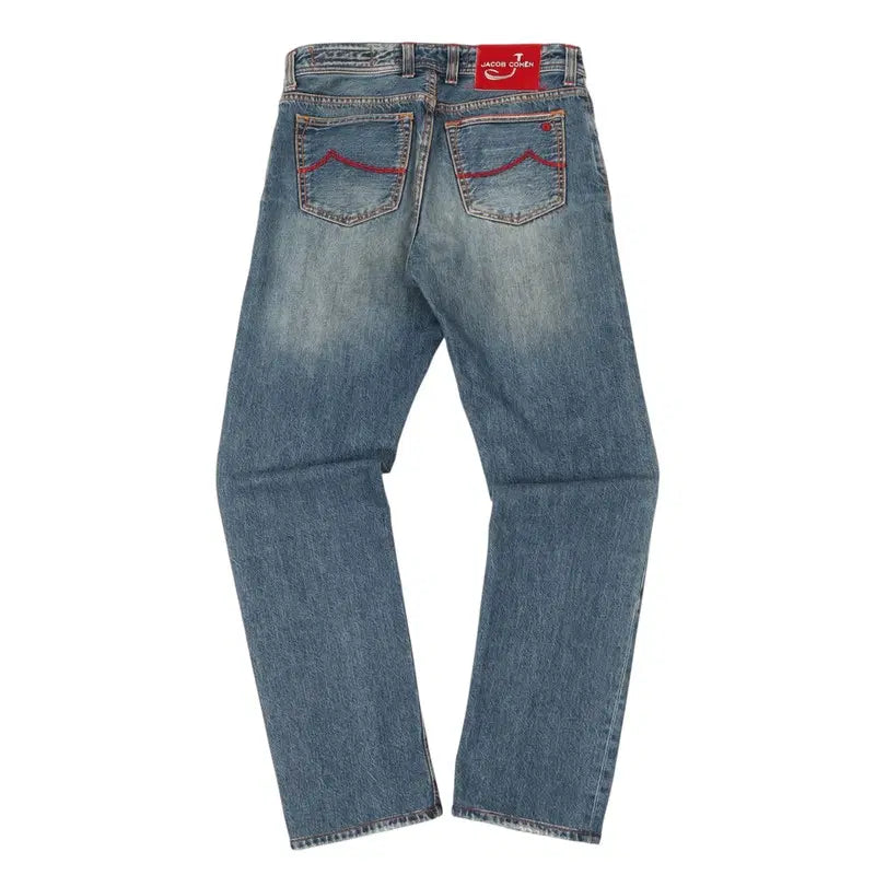 [BUNJANG] Jacob Cohen Handmade Tailored Denim Pants / Jacob cohen 핸드메이드 테일러드 데님팬츠