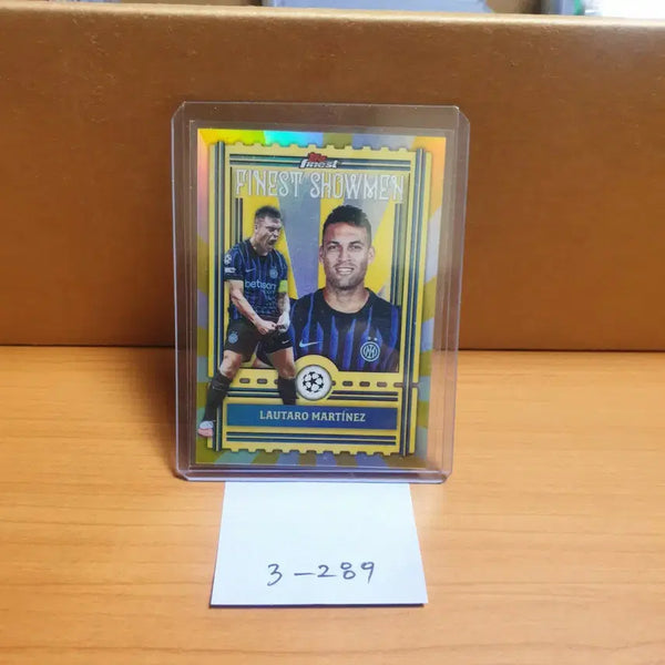 [BUNJANG] Topps Finest Lautaro Martínez Soccer Card / 탑스 파이니스트 라우타로 마르티네스 축구카드