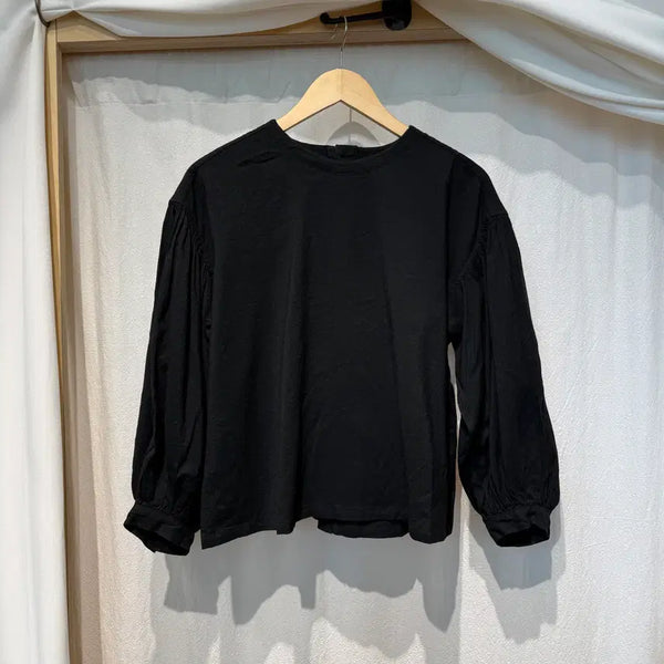 [BUNJANG] Haverse High-Density Air Jacket Blouse Black / (1) 하버색 하이덴시티 에어 자켓 블라우스 블랙