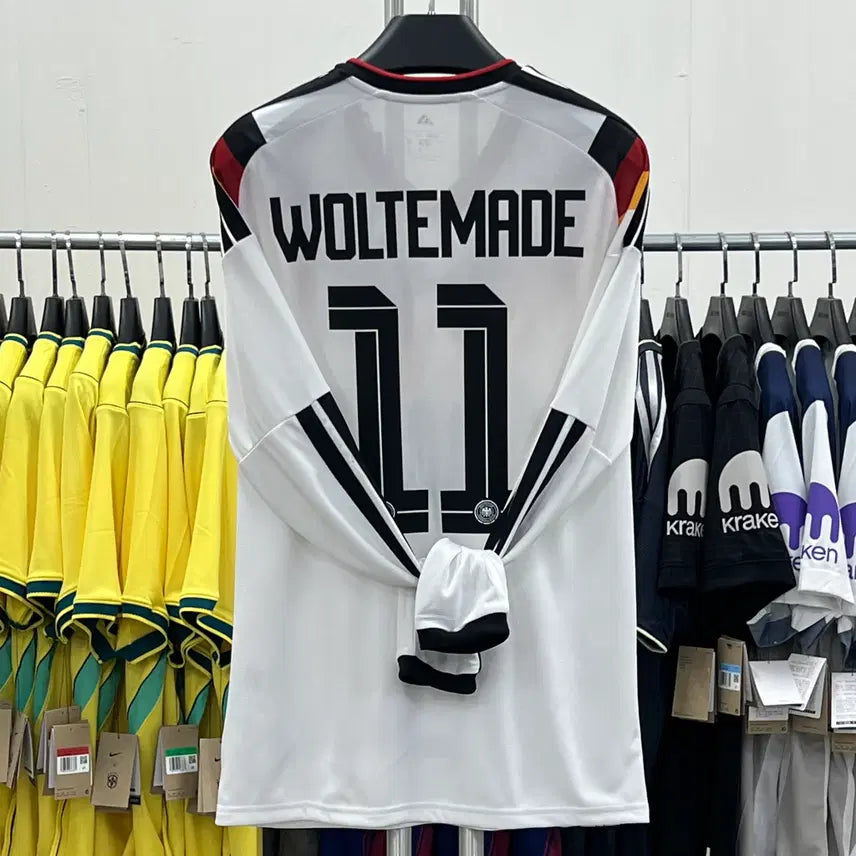 [BUNJANG] Germany Home Football Jersey No. 11 Voltema (Customizable Sizes & Names) / 26/28 독일 홈 No 11 볼테마데 유니폼