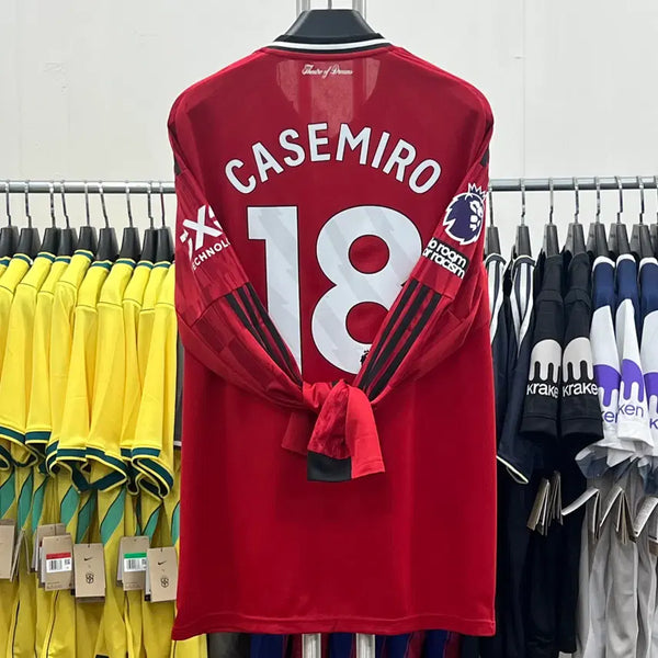 [BUNJANG] Manchester United 25/26 Home Jersey NO.18 Casemiro / 25/26 맨체스터 유나이티드 홈 NO.18 카세미루 유니폼