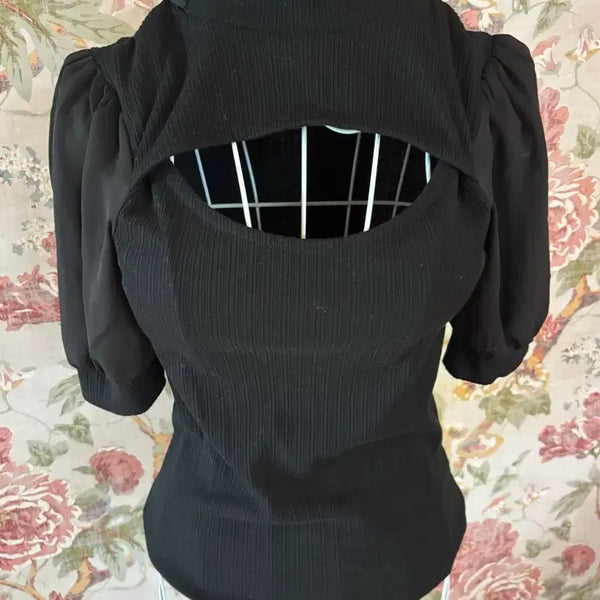 [BUNJANG] ANCROOZ Short Sleeve Knit Top / 앙크루즈 반팔니트