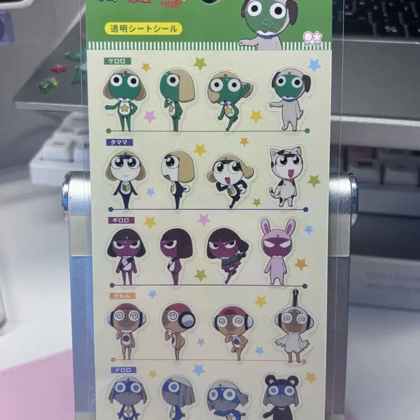 [BUNJANG] Keroro Stickers (New, Japan Authentic) / (새상품/일본정품) 케로로 스티커
