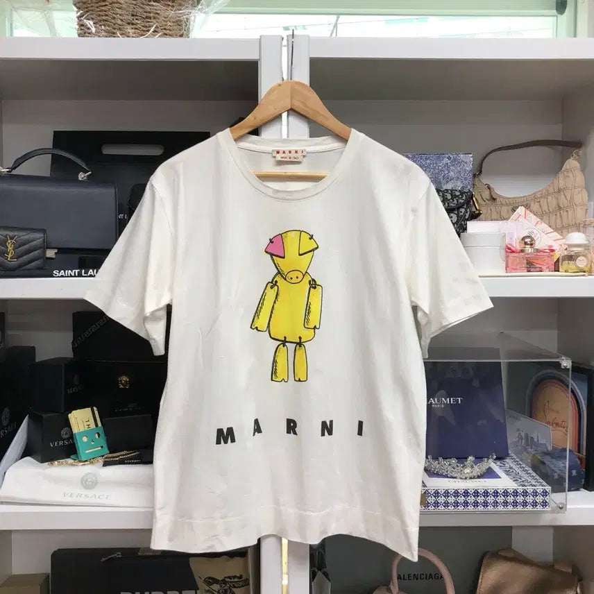 [BUNJANG] MARNI Half Sleeve T-Shirt / [ MARNI ] 마르니 하프슬리브 티셔츠