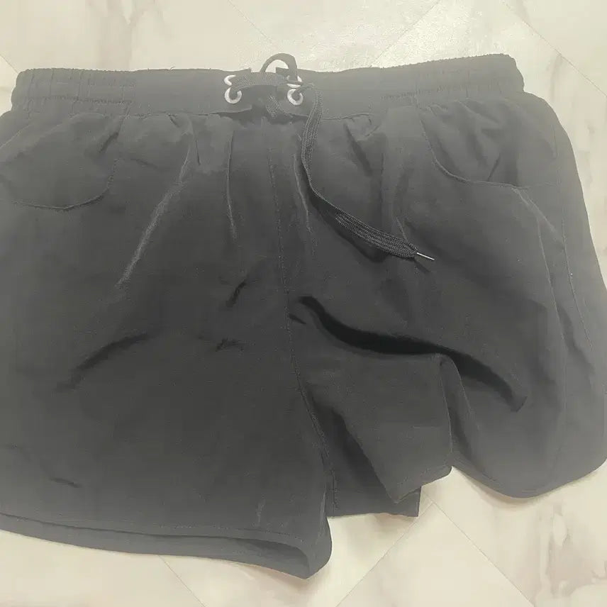 [BUNJANG] Black Swim Pants / 블랙 스윔 팬츠