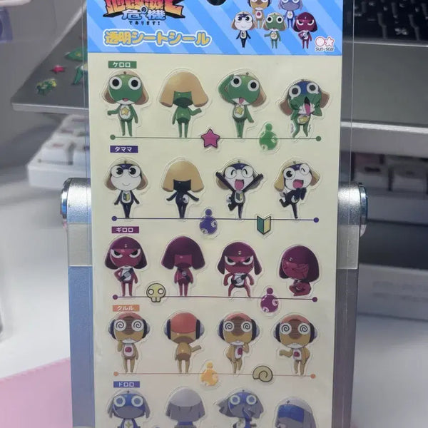 [BUNJANG] Keroro Japan Official Stickers (New) / (새상품/일본정품) 케로로 스티커