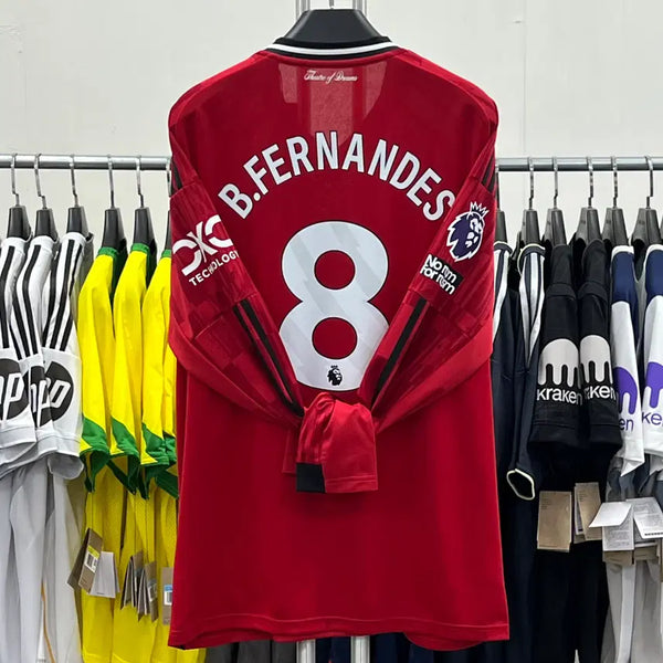 [BUNJANG] 25/26 Manchester United Home No.8 Bruno Fernandes Jersey / 25/26 맨체스터 유나이티드 홈 No.8 브루노 페르난데스 유니폼