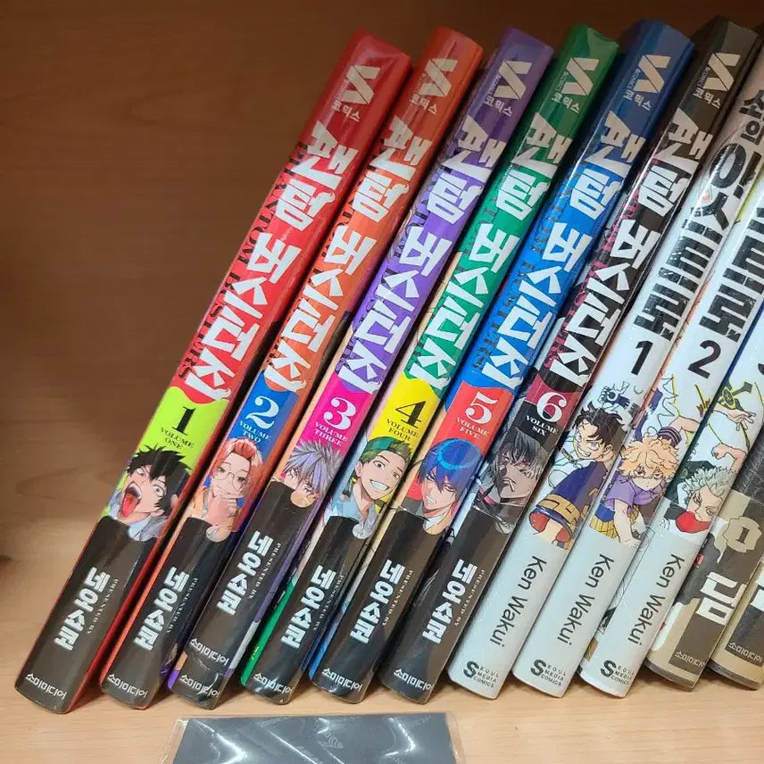 [BUNJANG] Phantom Busters Vol. 1-6 First Edition Unsealed / 팬텀 버스터즈 1~6권 초판 미개봉