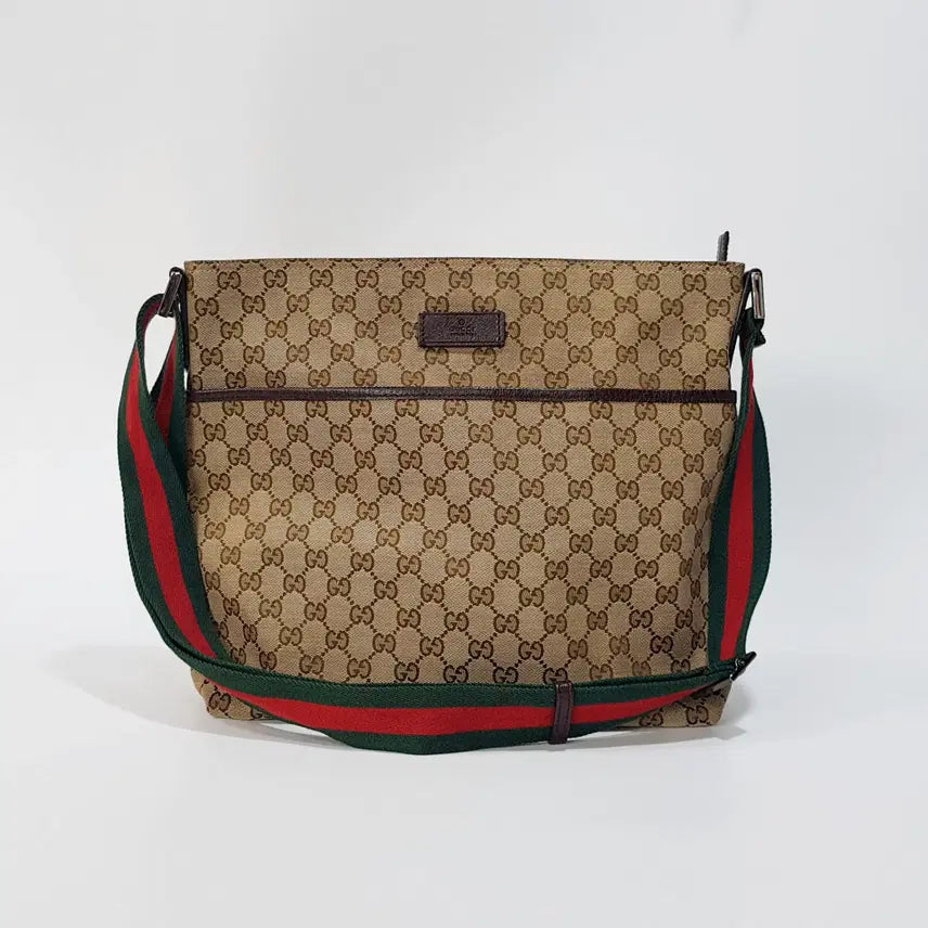 [BUNJANG] Gucci Messenger Crossbody Bag 189751 / 정품) 구찌 메신저 크로스백 189751