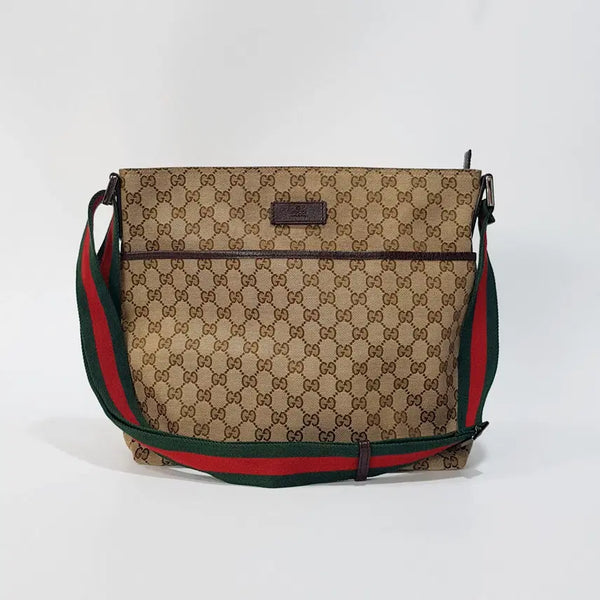 [BUNJANG] Gucci Messenger Crossbody Bag 189751 / 정품) 구찌 메신저 크로스백 189751