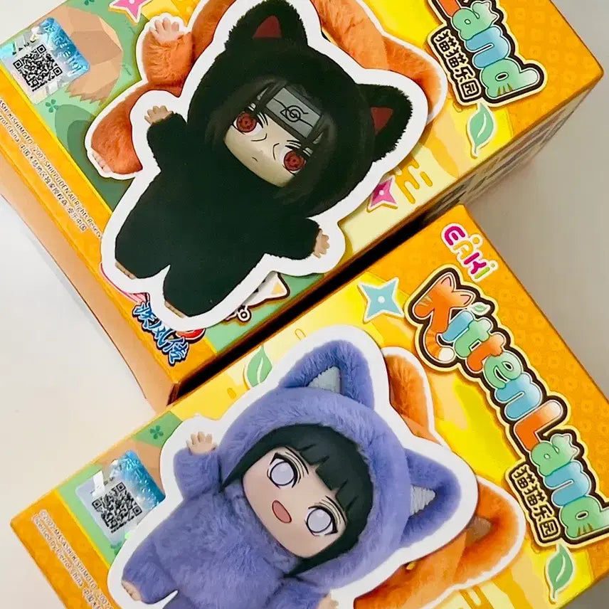 [BUNJANG] Naruto Nabubu Eaki Kitten Land Itachi & Hinata Set / 이타치 히나타 세트) 나루토 나부부 eaki 키튼 랜드 양도 판매