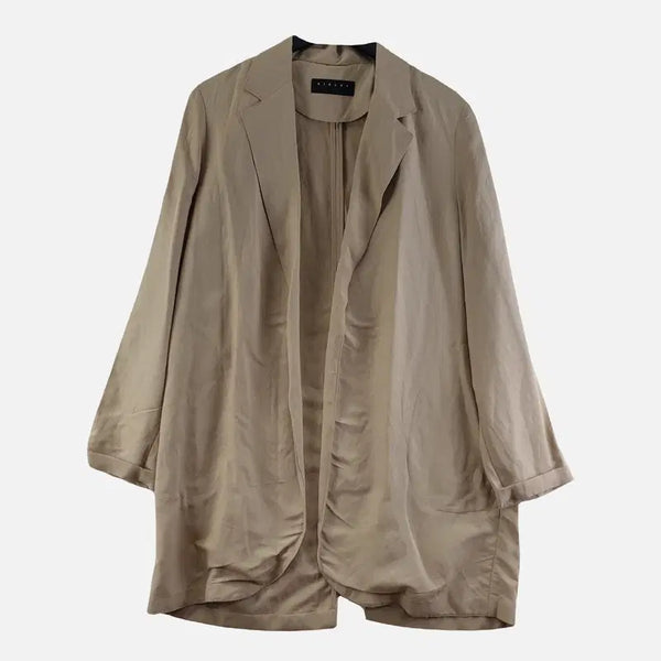 [BUNJANG] Sisley Beige Women's Jacket Size 42 / 시슬리 베이지 여자 자켓 42사이즈 O0344