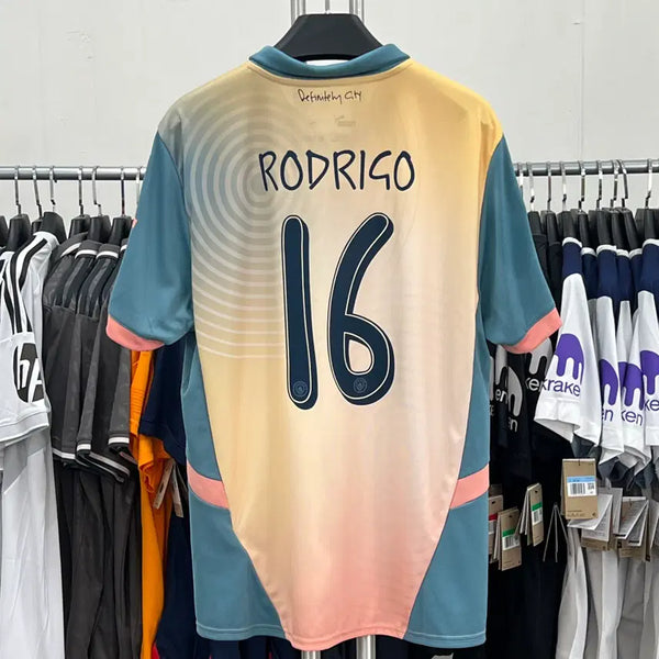 [BUNJANG] Manchester City 24/25 Oasis Kit No. 16 Rodri Jersey / 24/25 맨체스터 시티 오아시스킷 NO.16 로드리 유니폼