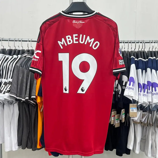 [BUNJANG] 25/26 Manchester United Home No. 19 "Mbappe" Custom Jersey / 25/26 맨체스터 유나이티드 홈 NO.19 음뵈모 유니폼