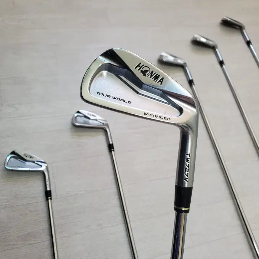[BUNJANG] Honma Tour World TW727V Forged Iron Set / 혼마 투어월드 TW727V 포지드 아이언세트 6개구성세트 스틸 골프채
